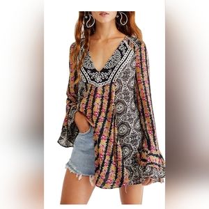 NWT FREE PEOPLE Fallin Into You Tunic